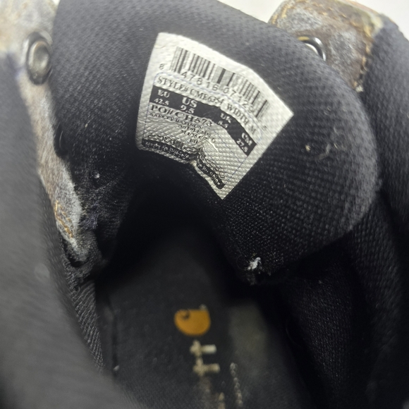 Carhartt Men's 6" Composite Toe Work Boot Style Distressed Mens 9.5 - Picture 8 of 10